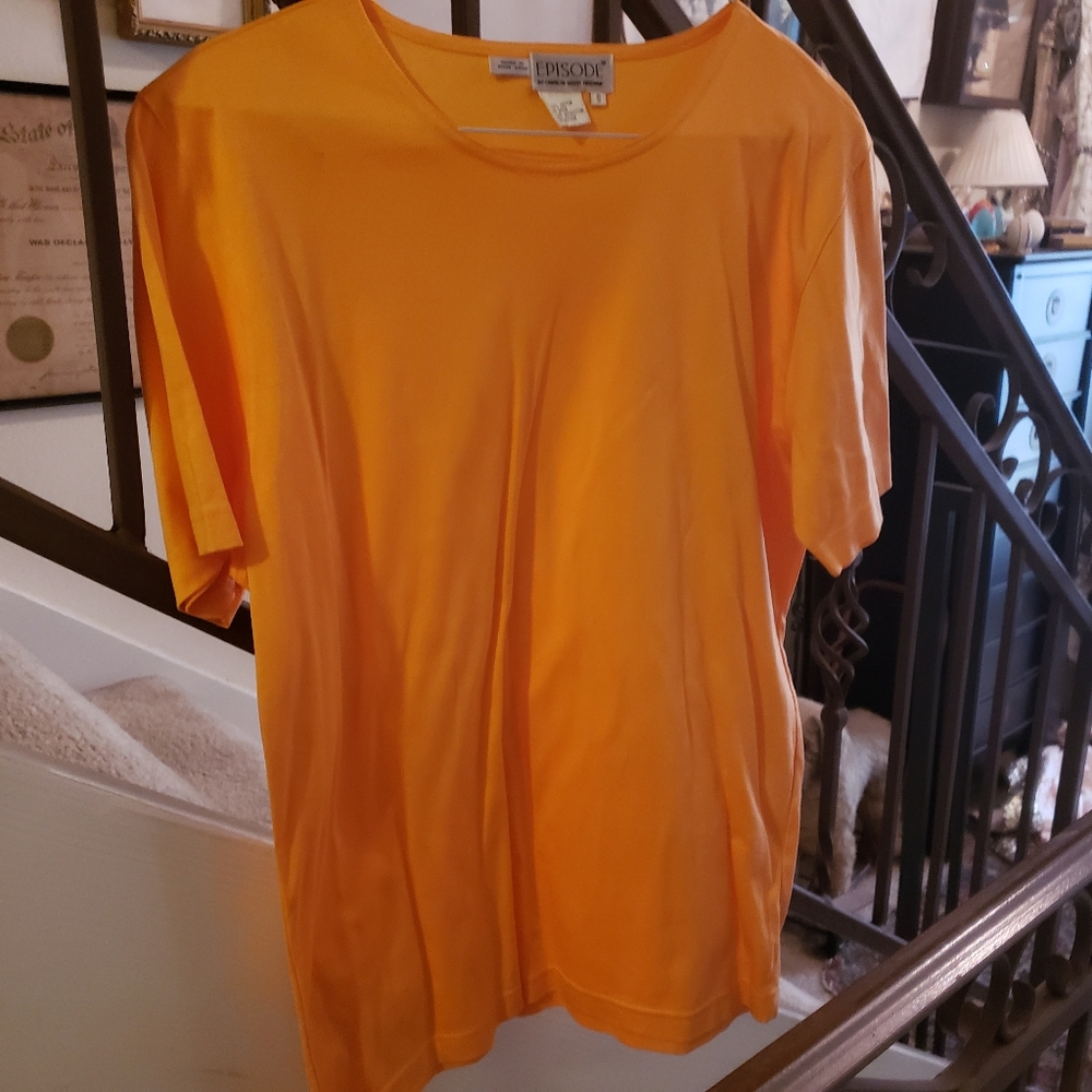Women's Dress Yellow-Orange Tee
